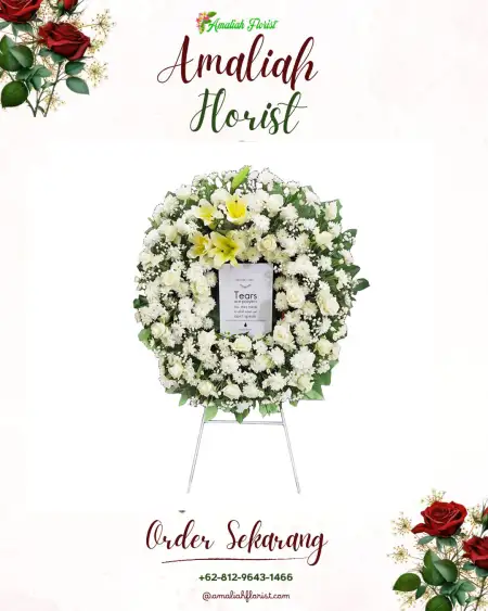 Krans Bunga Duka Muaragembong